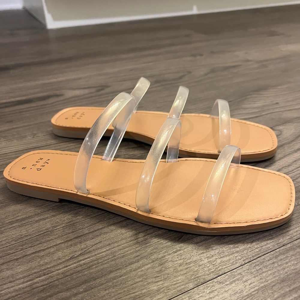 Clear strap jelly sandals - A New Day